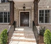 Dramatic entry in Custom East Cobb home built by Waterford Homes